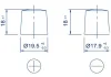 E2X 45 FIAMM Стартерная аккумуляторная батарея