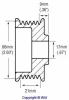 Превью - 24-2257 WAIGLOBAL Ременный шкив, генератор (фото 2)