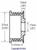 Превью - 24-82272 WAIGLOBAL Ременный шкив, генератор (фото 2)