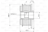 Превью - 588136 VALEO Механизм свободного хода генератора (фото 2)