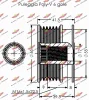 Превью - 03.81685 AUTOKIT Механизм свободного хода генератора (фото 2)