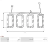 Превью - SF3005 AS-PL Обмотка возбуждения, стартер (фото 2)
