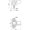 Превью - 182054 HC-CARGO Датчик, давление во впускной трубе (фото 3)