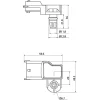Превью - 182095 HC-CARGO Датчик, давление во впускной трубе (фото 3)