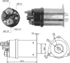 940113050029 MAGNETI MARELLI Тяговое реле, стартер