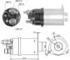 940113050032 MAGNETI MARELLI Тяговое реле, стартер