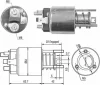 940113050356 MAGNETI MARELLI Тяговое реле, стартер