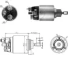 ZM 5-381 ZM Тяговое реле, стартер