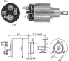 ZM 574 ZM Тяговое реле, стартер