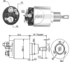 ZM 675 ZM Тяговое реле, стартер