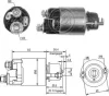 ZM 703 ZM Тяговое реле, стартер