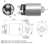 ZM 761 ZM Тяговое реле, стартер