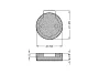 30060 GKN SPIDAN/LOEBRO Тормозные колодки