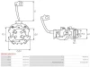 Превью - SBH0013(BOSCH) AS-PL Кронштейн, угольная щетка (фото 2)