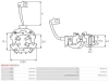 Превью - SBH0037(BOSCH) AS-PL Кронштейн, угольная щетка (фото 2)