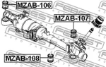 Thumbnail - MZAB-108 FEBEST Подвеска, рулевое управление (фото 2)