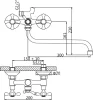 Thumbnail - AVZBE7-A713-603 AV engineering Смеситель для ванны AVZBE7-A713 (фото 2)