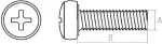 Thumbnail - SMZ1-52170-25 STARFIX Винт полусферическая головка М4х8 мм цинк класс прочности 5.8 DIN 7985 25 штук (фото 3)