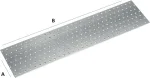 Thumbnail - SMP-58222-1 STARFIX Пластина соединительная 40х160 мм PS белый цинк (фото 2)