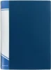 Thumbnail - NP0155-40B INФОРМАТ Папка с файлами А4 40 файлов синий пластик 600 мкм карман (фото 1)