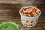 Thumbnail - ИК54938000 BEROSSI Контейнер пластиковый для пищевых продуктов круглый Good Day 0,8 л салатный (фото 2)