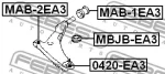Thumbnail - MBJB-EA3 FEBEST ремонтный комплект, несущие / направляющие шарниры (фото 2)