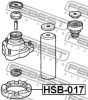 Thumbnail - HSB-017 FEBEST Тарелка пружины (фото 2)