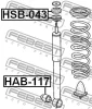 Thumbnail - HSB-043 FEBEST Дистанционная труба, амортизатор (фото 2)
