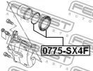 Thumbnail - 0775-SX4F FEBEST Ремкомплект, тормозной суппорт (фото 2)