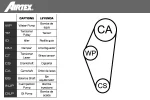 Thumbnail - WPK-139701 AIRTEX Водяной насос + комплект зубчатого ремня (фото 2)