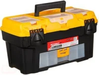 Ящик для инструмента пластмассовый АТЛАНТ 43х23,5х25 см (18") с консолью и секциями IDEA М2924
