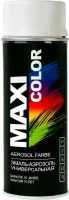 Эмаль аэрозольная универсальная сигнально-белый матовый 9003 400 мл Maxi Color 9003MMX