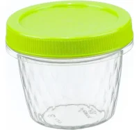 Ёмкость пластиковая для сыпучих продуктов Ролл 0,3 л салатовая IDEA М1470