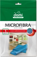Салфетка бытовая Microfibra Для стекол и зеркал DOMI 5027DI