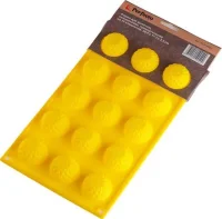 Форма для выпечки силиконовая прямоугольная 28,8х17,3х2,5 см желтая PERFECTO LINEA 20-010040