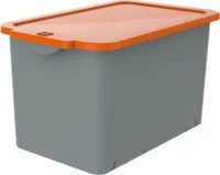Коробка для хранения вещей пластиковая Wow Color мандарин BEROSSI ИК24340000