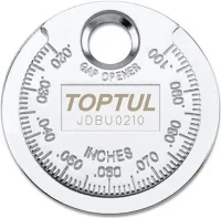 Приспособление типа "монета" для проверки зазора между электродами свечи TOPTUL JDBU0210