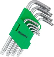 Набор ключей Torx T10-T50 9 предметов коротких ВОЛАТ 11025-09