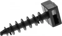 Дюбель для хомута-стяжки 6х35 мм черный 50 штук STARFIX SMP2-41507-50