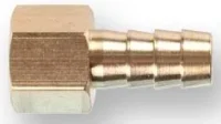 Переходник внутренняя резьба G1/4 × елочка 10 мм латунь ECO AB-FT14/E10
