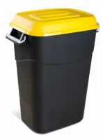 Контейнер для мусора пластиковый 95 л черный TAYG 410017