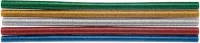 Стержень клеевой 11,3х270 мм цветные с блестками 10 штук REXANT 09-1285