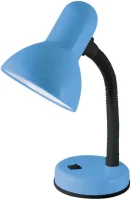Лампа настольная на основании 60 Вт E27 синяя TDM SQ0337-0104