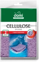 Губки кухонные Cellulose 2 штуки DOMI 7250DI