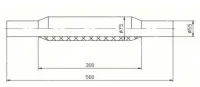 00.19 POLMOSTROW Средний глушитель выхлопных газов, универсальный