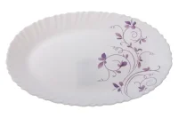 Блюдо стеклокерамическое Пурпурное сияние DIVA LA OPALA 13-132022