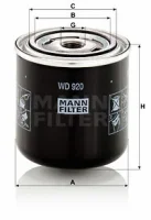 WD 920 MANN Фильтр, система рабочей гидравлики