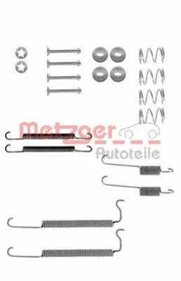 105-0628 METZGER Ремкомплект тормозных колодок (пружинки)