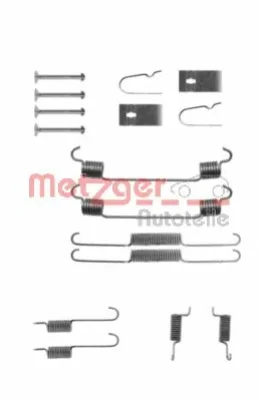 105-0675 METZGER Ремкомплект тормозных колодок (пружинки)