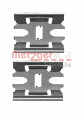 109-1663 METZGER Комплектующие (ремкомплект), колодки тормозные